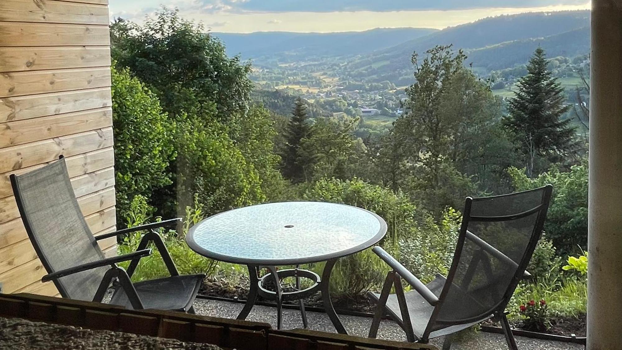 Le Gite Cozy De Bouvacote Avec Vue Panoramique Et Sauna Le Tholy Dış mekan fotoğraf